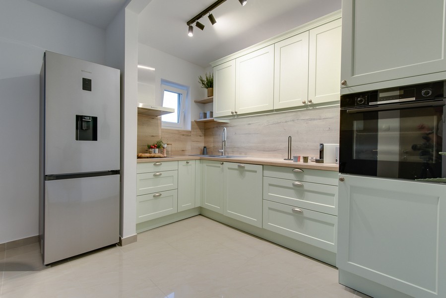 Cucina di pregio in stile rustico. Immobile A2717.