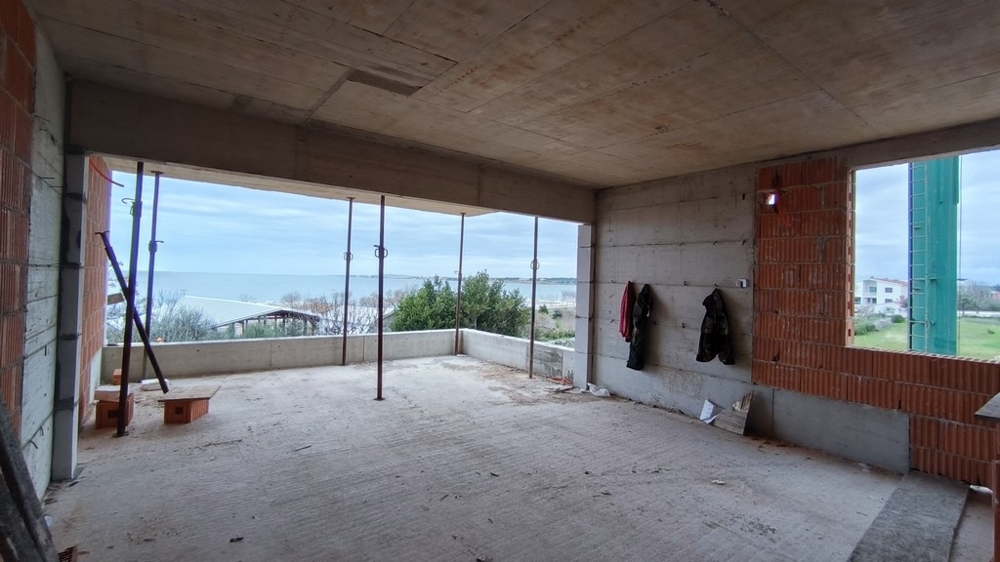 Vista mare dal soggiorno dell'appartamento A2794, Zadar.