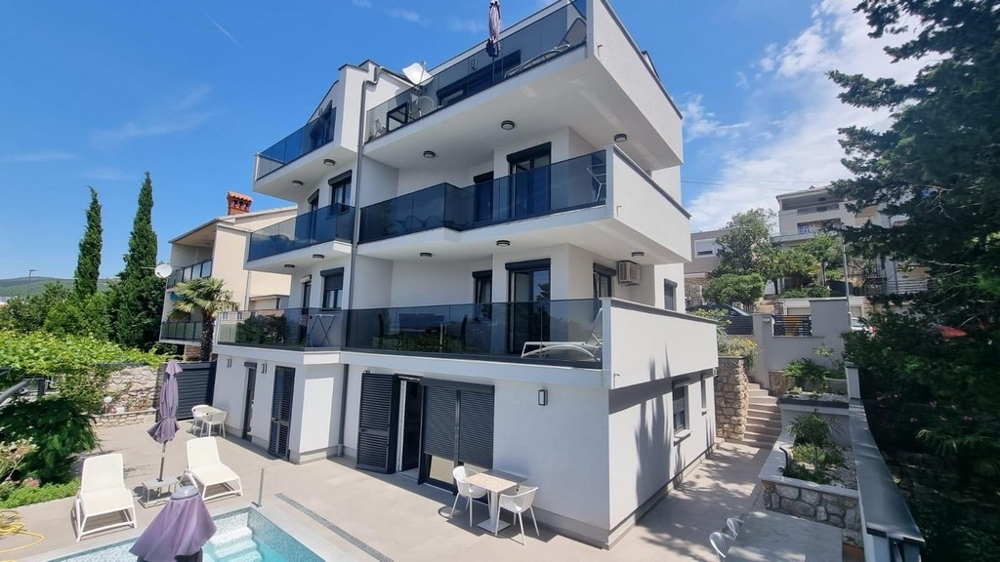 Attico in un edificio nuovo in vendita a Crikvenica, Quarnaro - Panorama Scouting