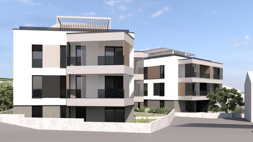 Agenzia immobiliare per la Croazia - Panorama Scouting - A3110 appartamento con terrazza sul tetto