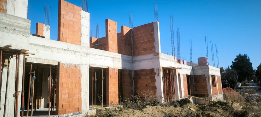 Struttura al grezzo di nuovi appartamenti in Croazia, in vendita tramite l'agenzia immobiliare Panorama Scouting.