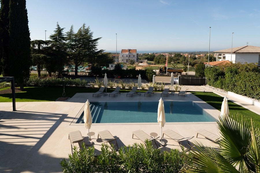 Appartamento di lusso con piscina e vista mare in Istria, Porec