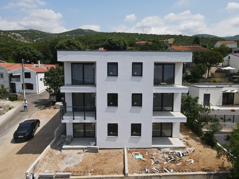 Panorama Scouting A3316 - appartamenti di nuova costruzione con vista mare - immobili Croazia