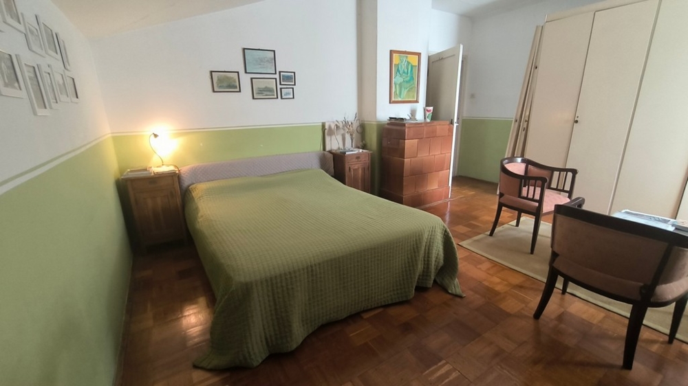 La camera da letto.