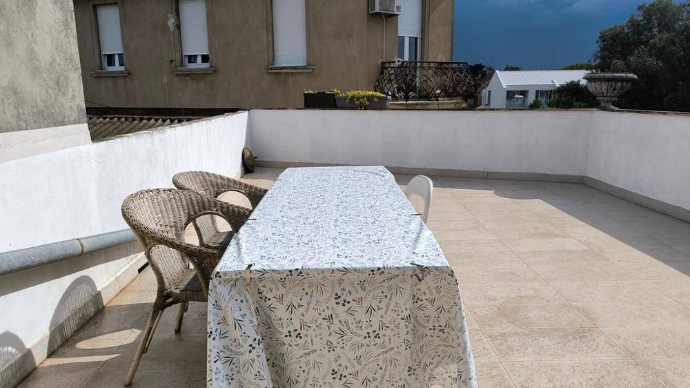 La terrazza sul tetto offre un grande potenziale.