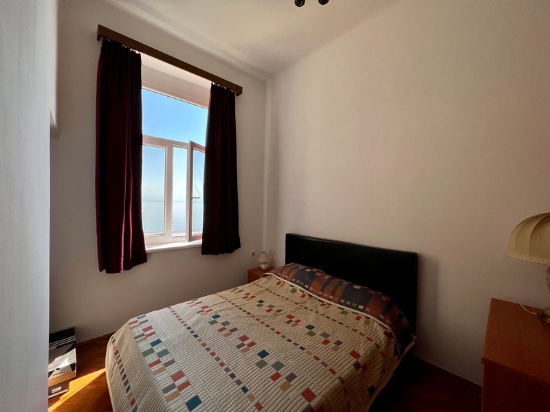 Camera da letto con vista mare - immobile A3390 a Opatija, Croazia.
