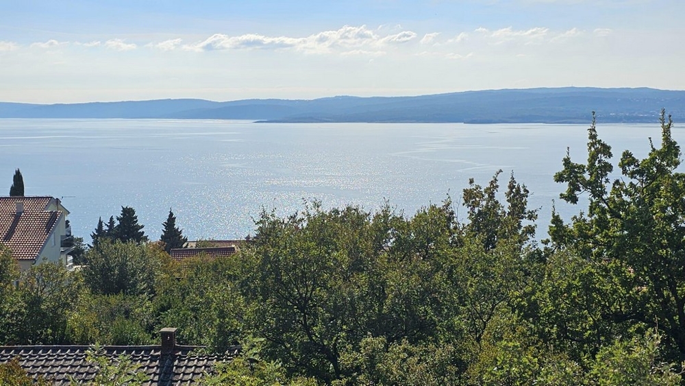 Splendida vista mare libera dell'immobile A3499 a Crikvenica.