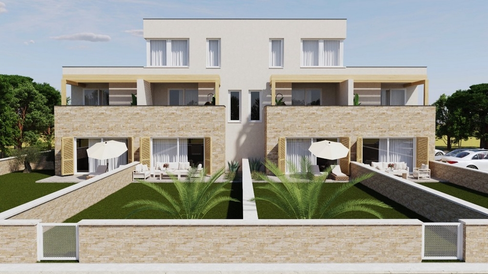 Appartamenti in un edificio nuovo a Privlaka, Croazia, in vendita.