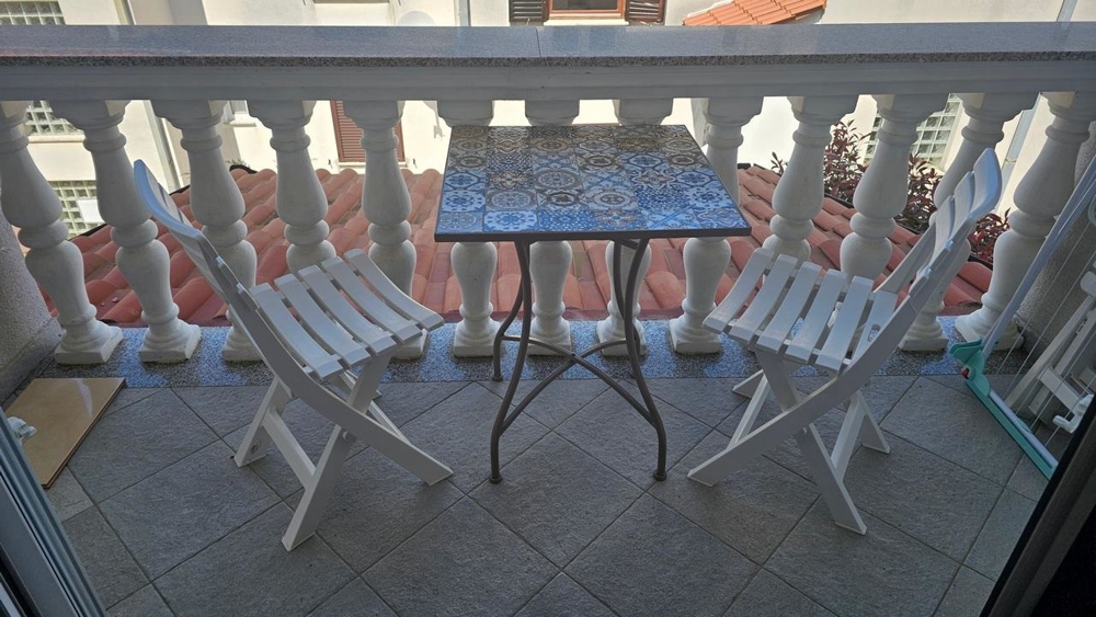 Terrazza mediterranea dell'immobile A3629, isola di Krk.