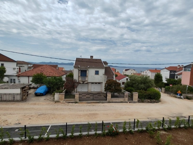 Vista dal balcone.
