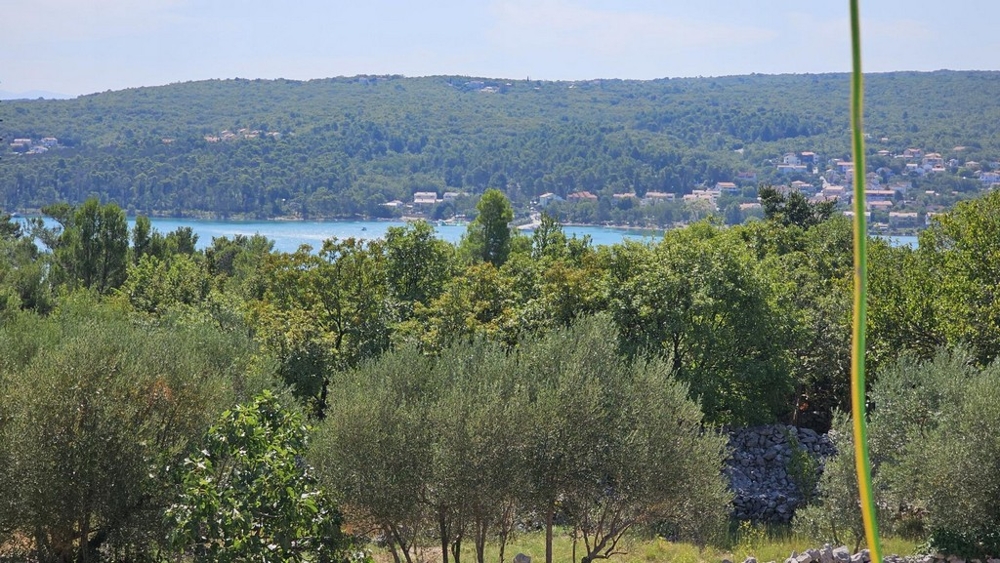 Vista mare dall'appartamento a Soline sull'isola di Krk