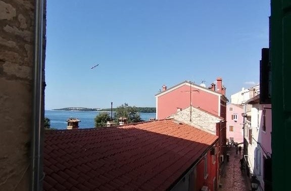 Vista mare dell'immobile A3729 a Rovinj, Istria.