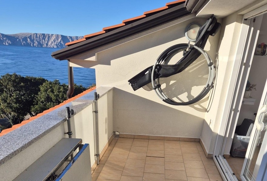 Vista dalla terrazza sul mare
