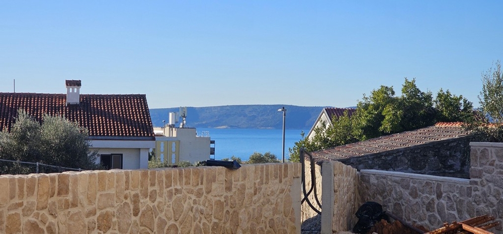 Vista dal giardino sul mare - immobile A3839, Croazia.