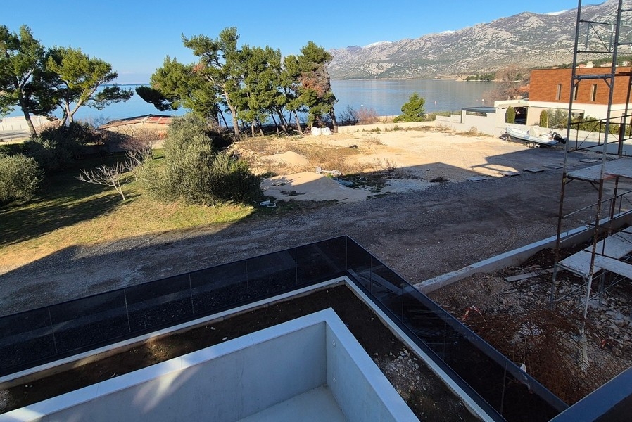 Balcone con vista mare - immobile A3847 in Croazia.