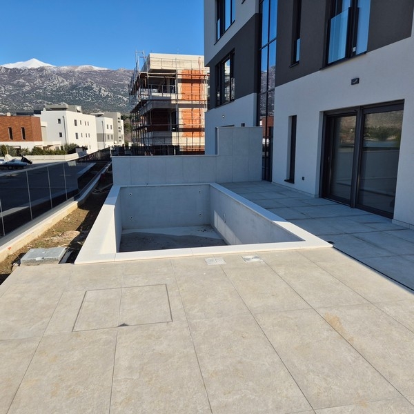 Piscina dell'appartamento A3848, in vendita in Dalmazia.