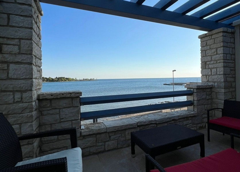 Terrazza con vista mare - appartamento A3864 in Croazia.