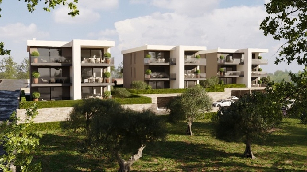 Nuovo appartamento in vendita vicino a Umag in Istria - Panorama Scouting.