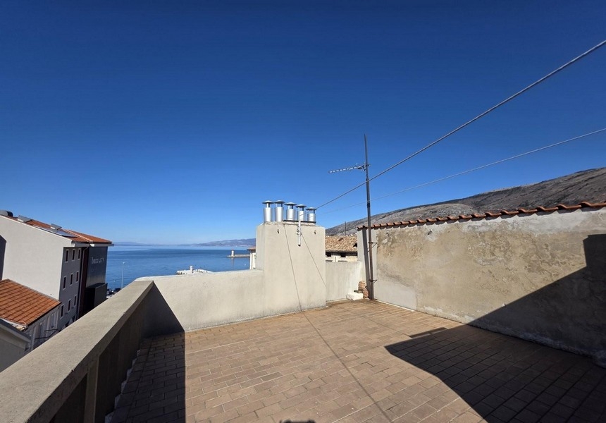 Terrazza sul tetto con vista mare - appartamento A3884 a Senj.