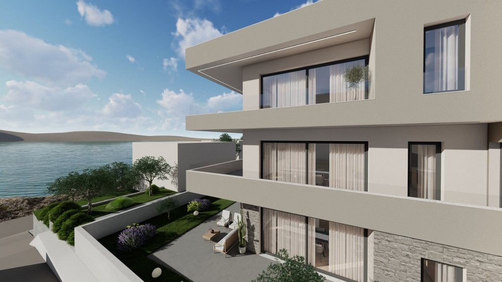 Nuovo appartamento vicino al mare in vendita Tisno