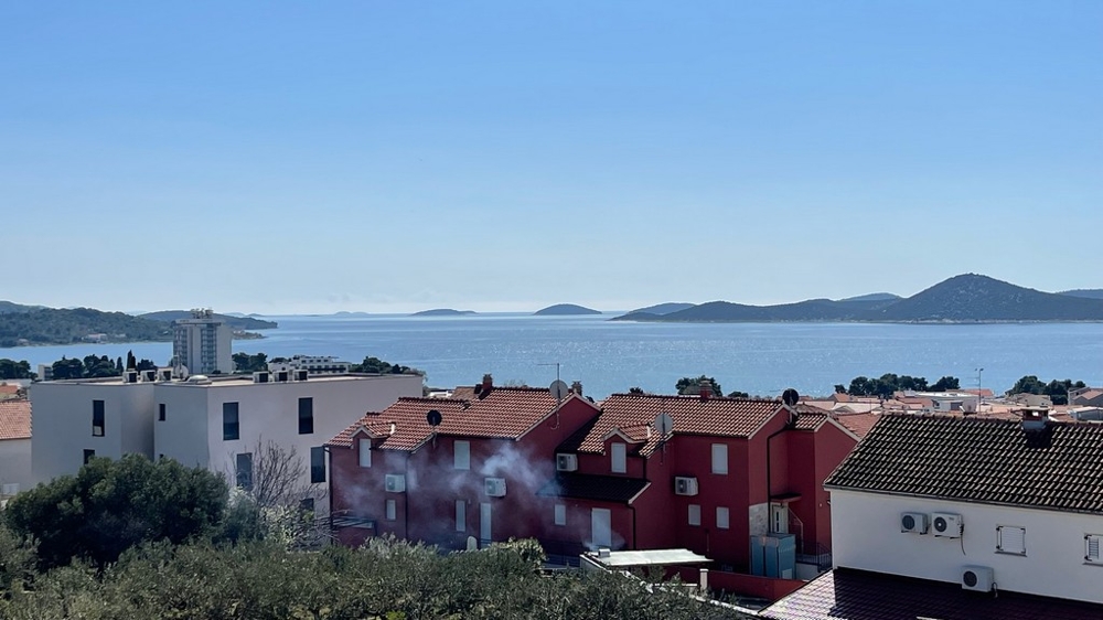 Vista mare dell'appartamento A3939 a Vodice.