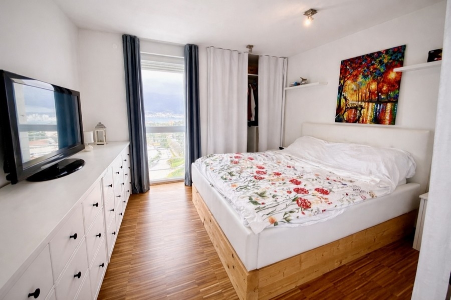Camera da letto con vista mare a Split