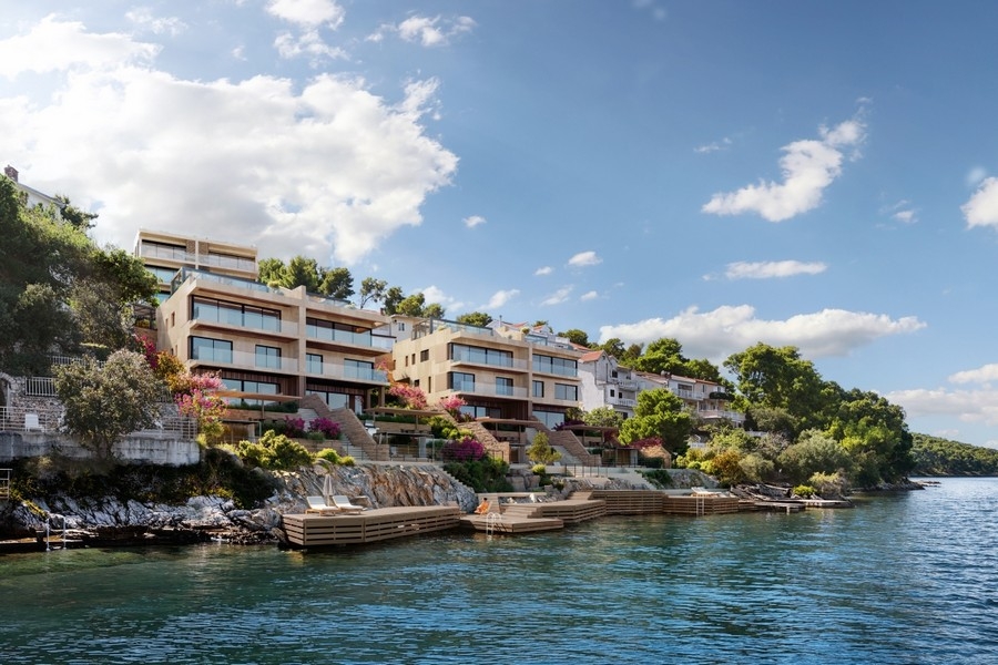 Nuovi appartamenti direttamente sul mare in Croazia.