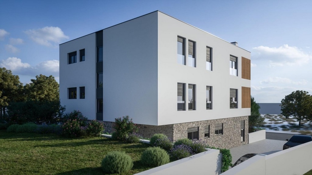 Moderno complesso residenziale vicino al mare in Croazia