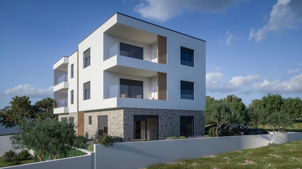 Moderni appartamenti di nuova costruzione in Croazia con ampi balconi