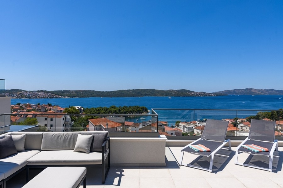 Solarium con vista panoramica sul mare
