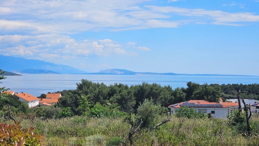 Vista panoramica sul mare e sulle isole del Quarnaro