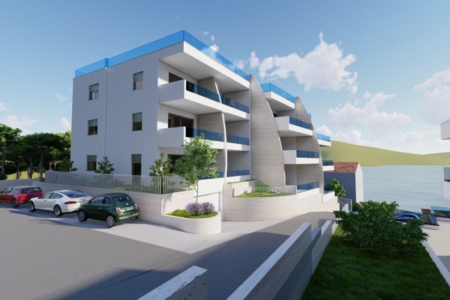 Moderno complesso residenziale con vista mare a Primosten
