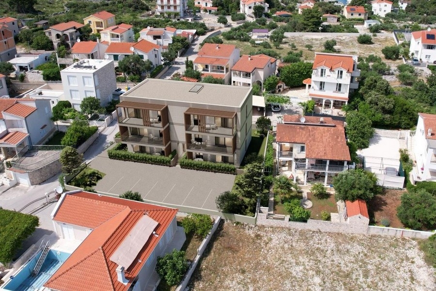Terrazza con vista sulla baia e sul mare
