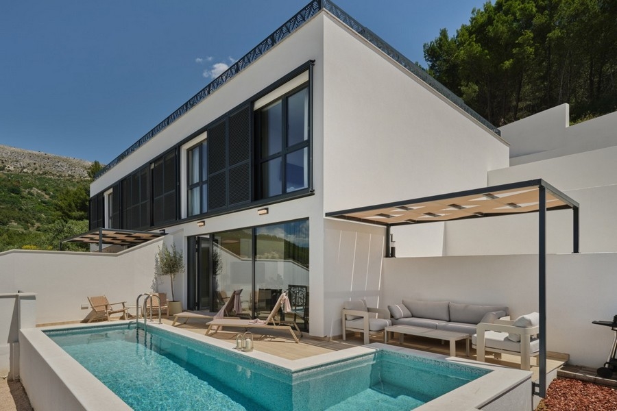Moderna villa di lusso con piscina a Podstrana, Croazia