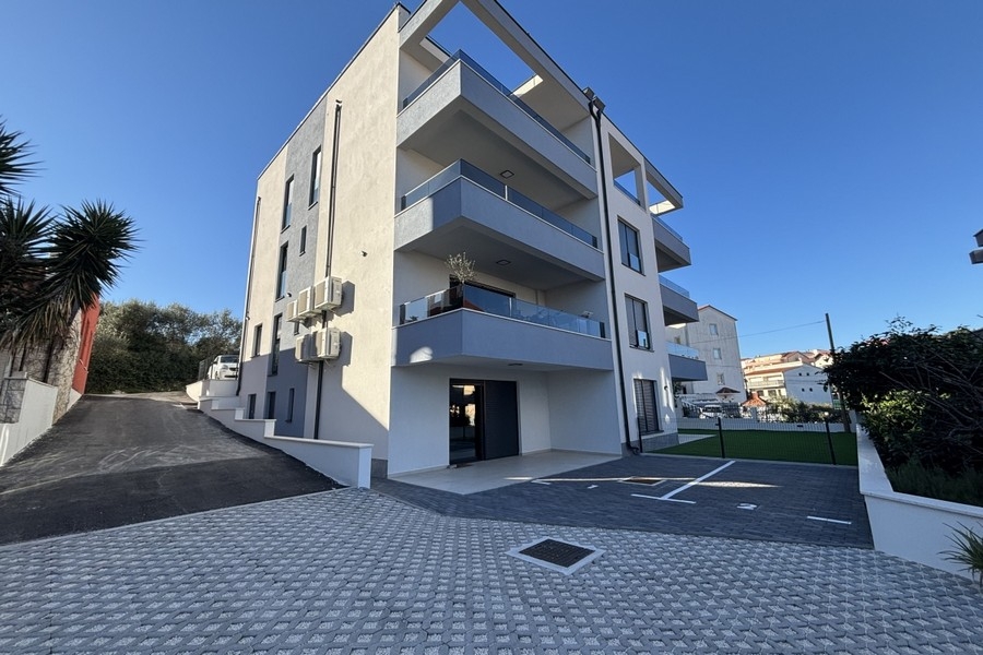 Vista esterna dell'edificio residenziale