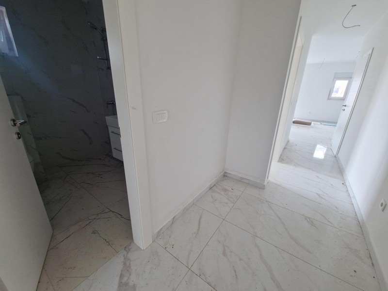 Corridoio con vista sul bagno