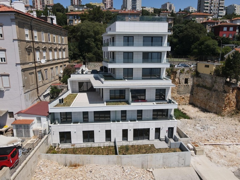 Esterno della nuova costruzione a Rijeka