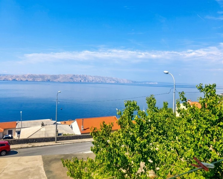 Vista mare dall'appartamento a Senj Croazia