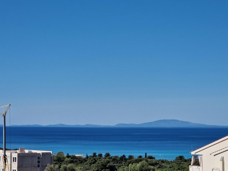 Vista mare dall'appartamento a Novalja