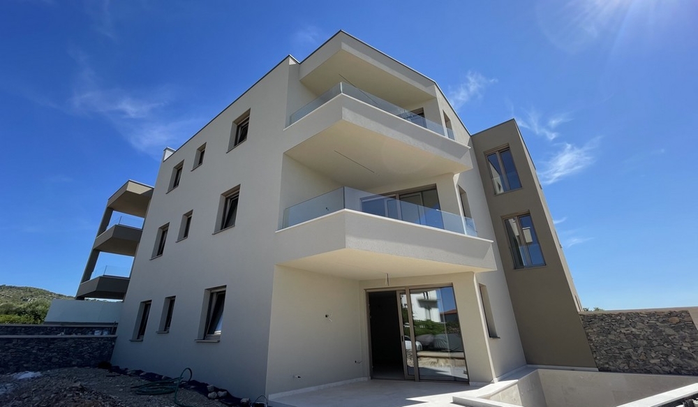 Esterno del nuovo edificio residenziale