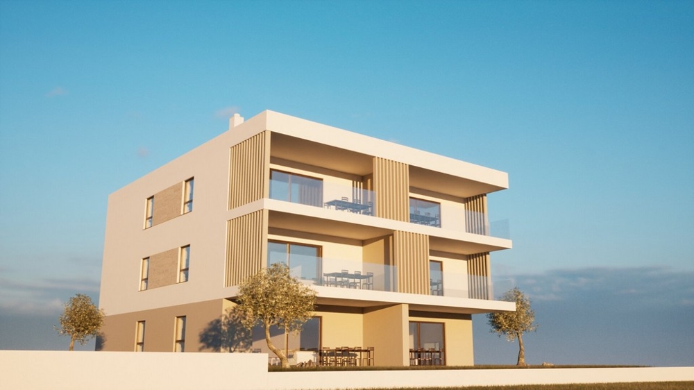 Appartamento di nuova costruzione con vista mare e terrazza a Tribunj, Dalmazia