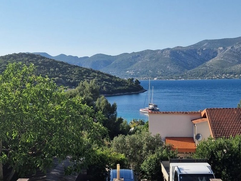 Appartamento con vista mare a Zrnovska Banja, isola di Korcula