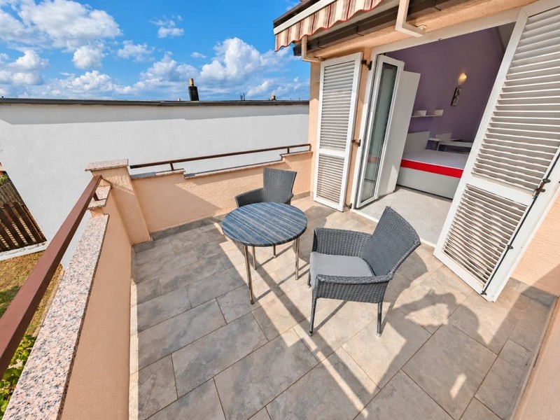 Terrazza davanti al monolocale
