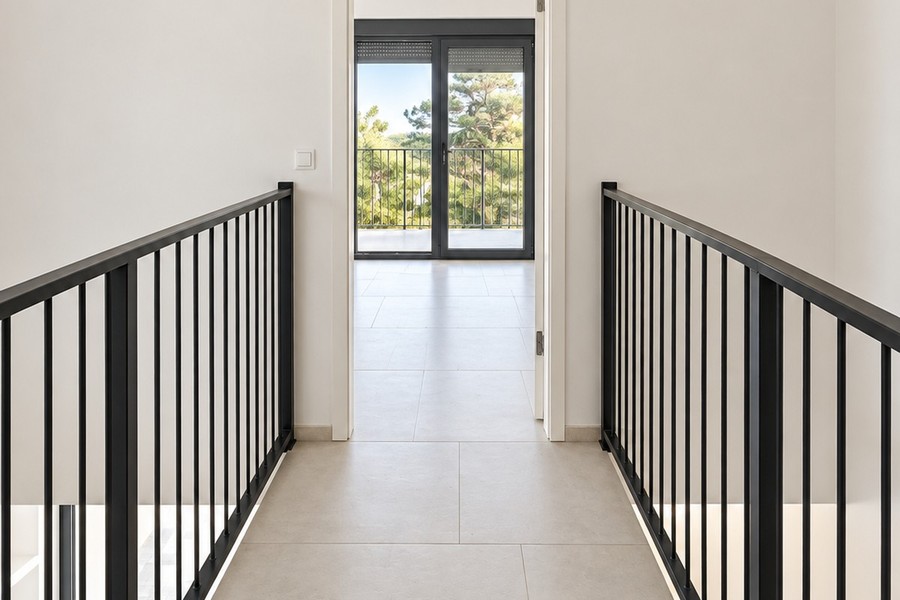 Galleria al piano superiore