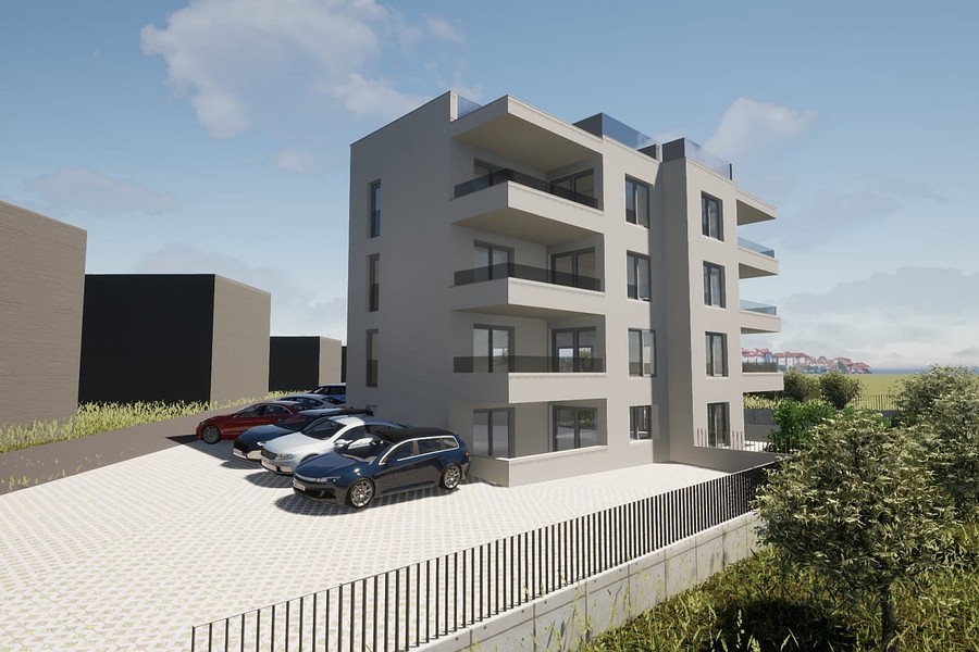 Accesso e parcheggi accanto alla casa