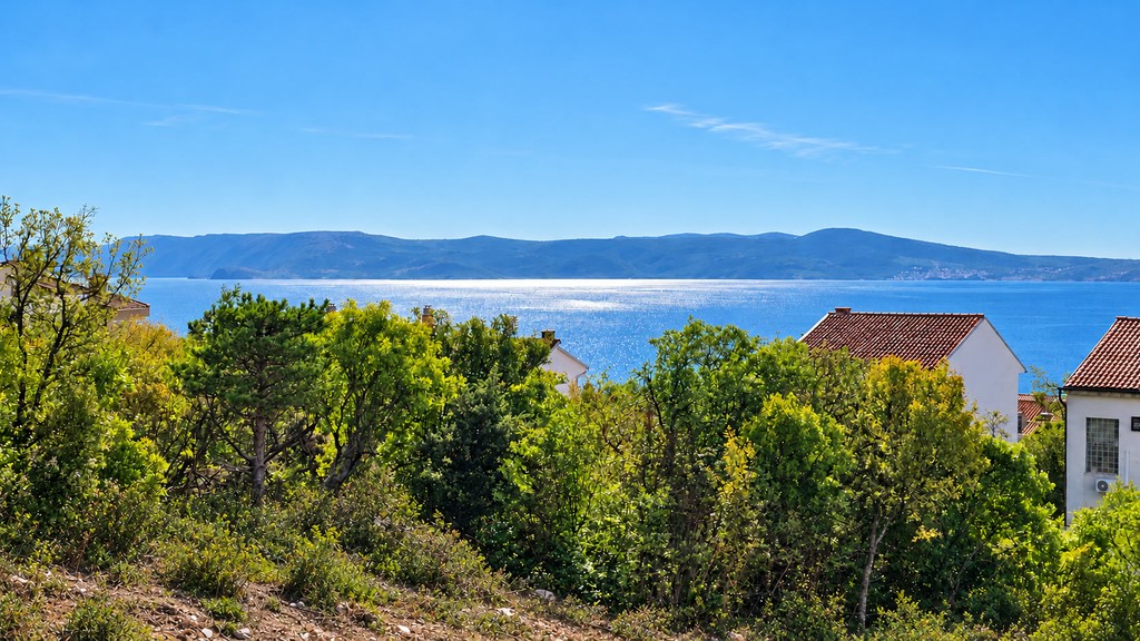 Appartamento con vista mare a Crikvenica, Quarnaro