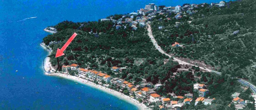 Il terreno edificabile per l'hotel sul mare in Croazia ha una posizione unica