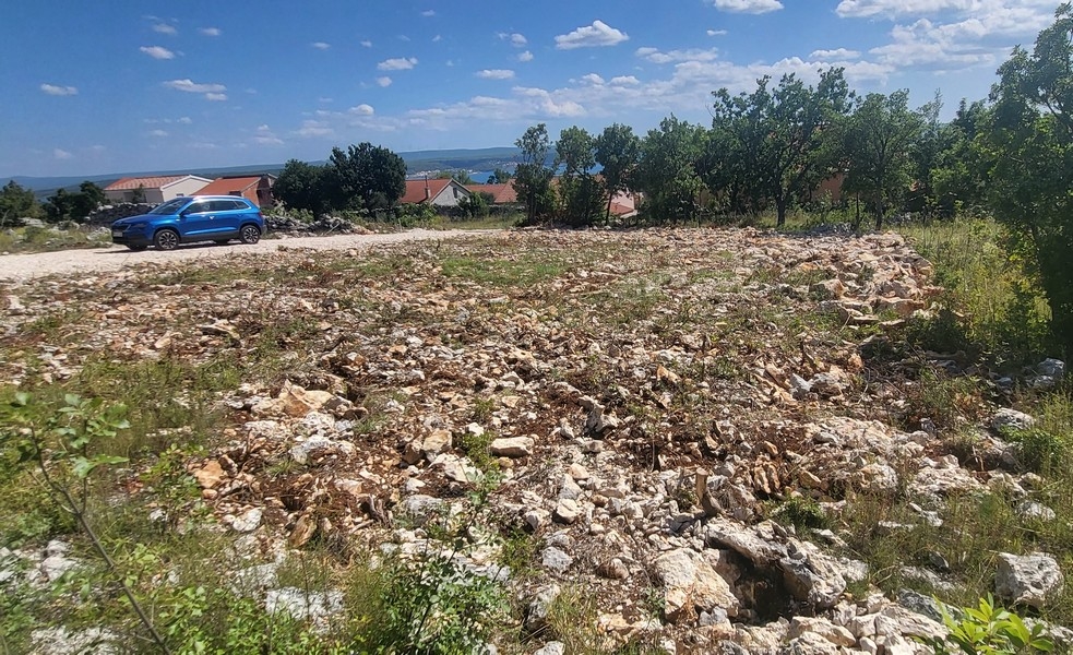 Terreno livellato in Croazia presso Zadar.