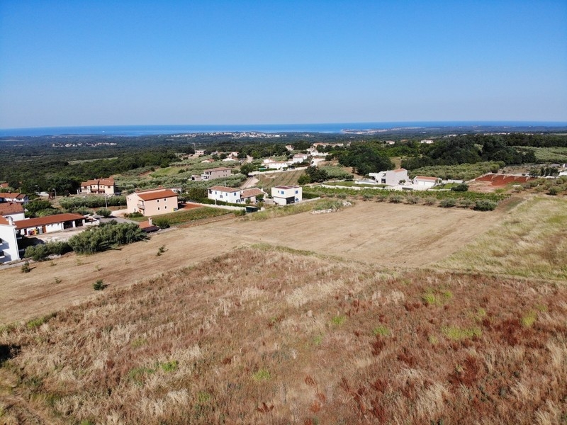 Ripresa con drone dell'immobile G461 in Istria a Kastelir.