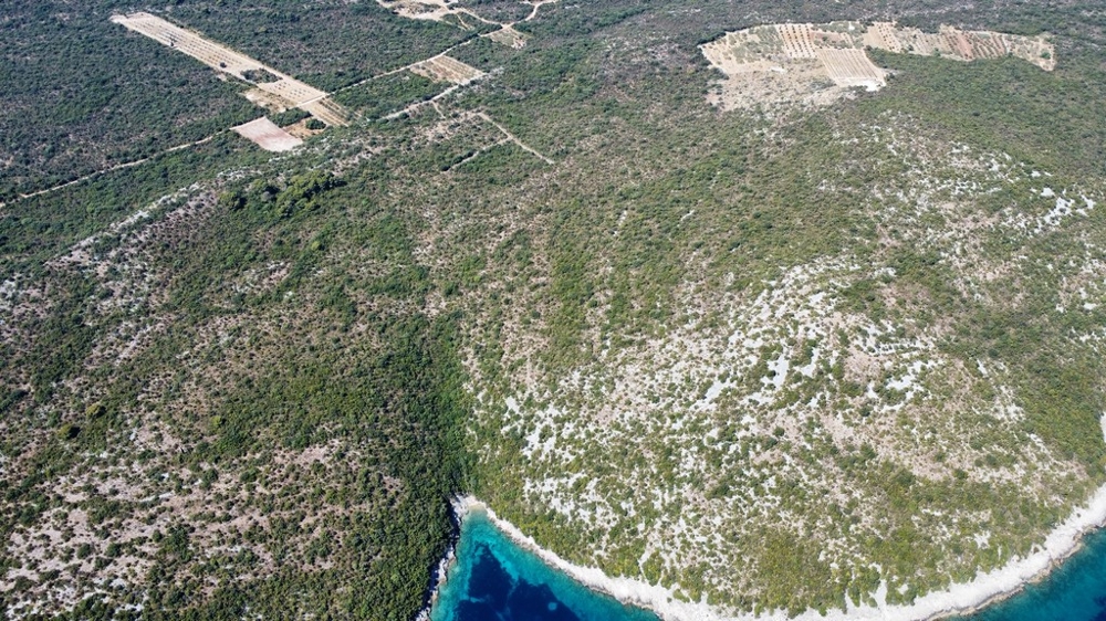 Terreno sul mare in Croazia.